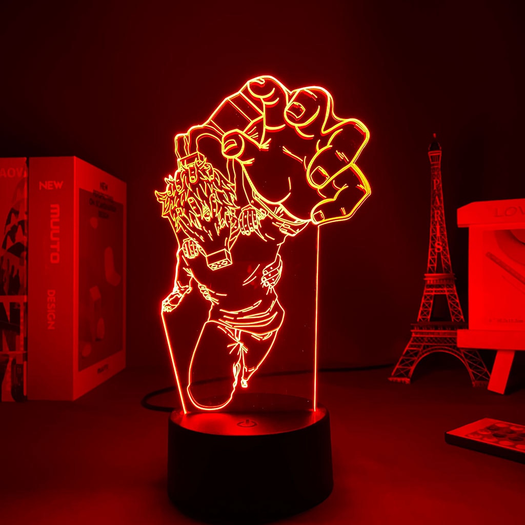 3D LED Lamp Acrylic Anime Home Decoration Lights