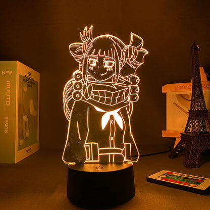 3D LED Lamp Acrylic Anime Home Decoration Lights