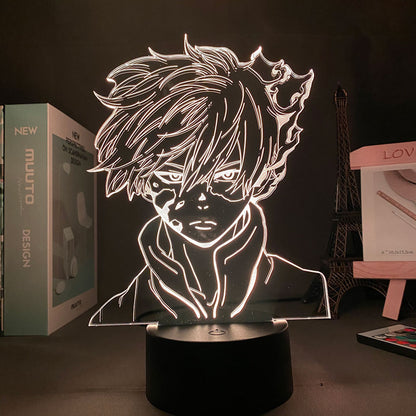 3D LED Lamp Acrylic Anime Home Decoration Lights