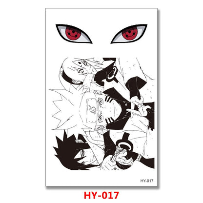 Naruto Sharingan Tattoo Stickers