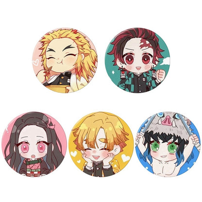 Anime Demon Slayer Brooch Pins