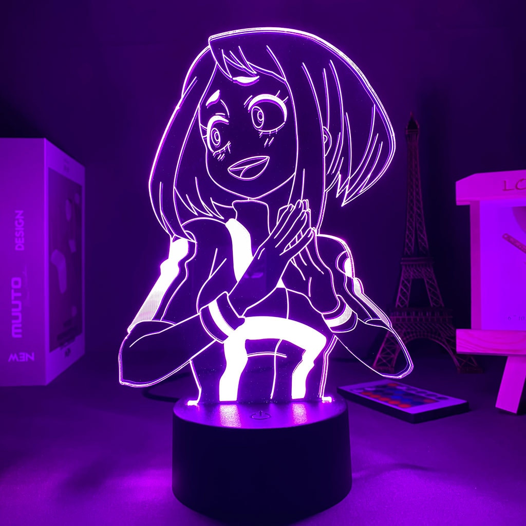 3D LED Lamp Acrylic Anime Home Decoration Lights