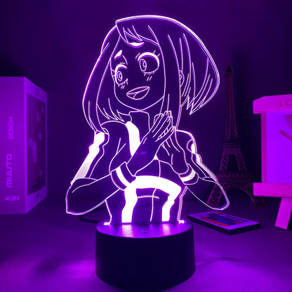 3D LED Lamp Acrylic Anime Home Decoration Lights