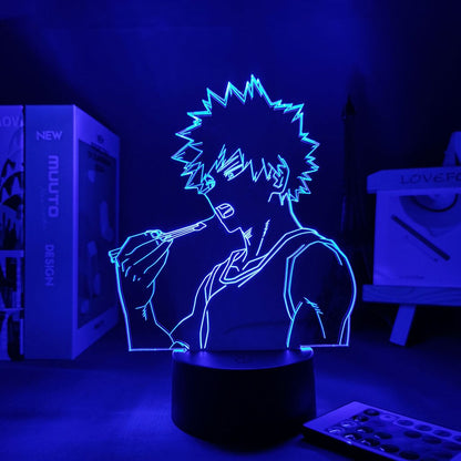 3D LED Lamp Acrylic Anime Home Decoration Lights