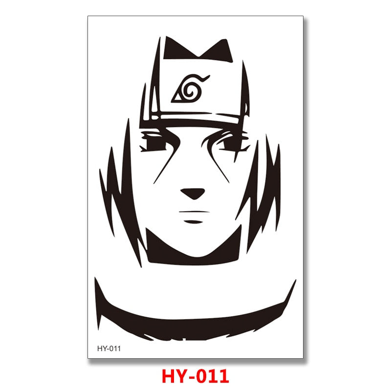 Naruto Sharingan Tattoo Stickers