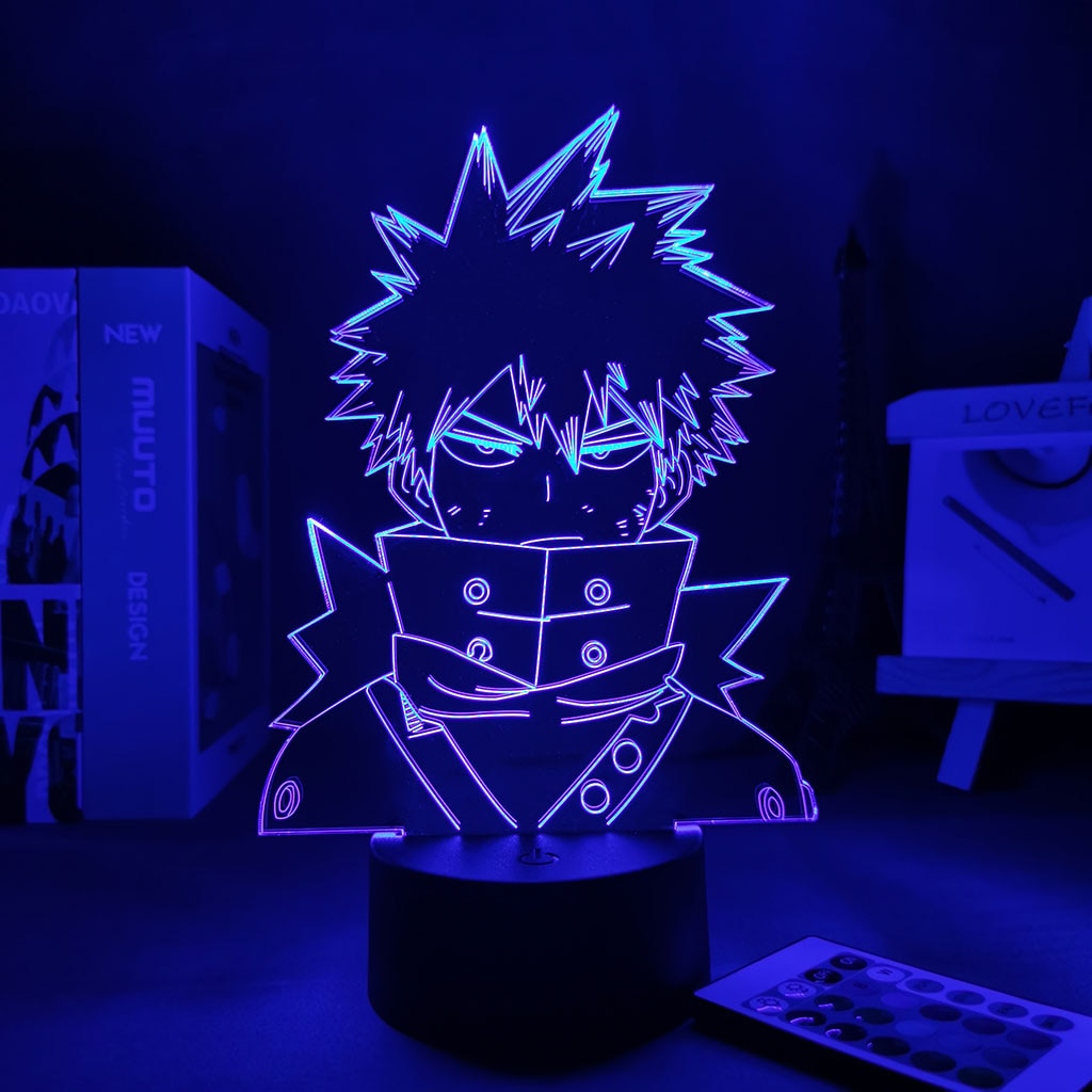 3D LED Lamp Acrylic Anime Home Decoration Lights