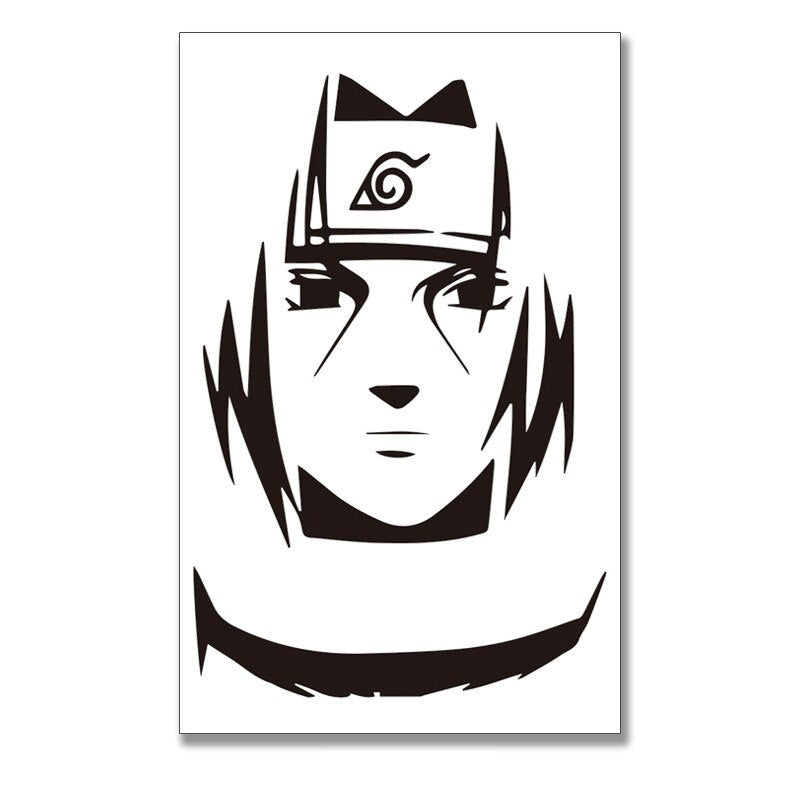 Naruto Sharingan Tattoo Stickers