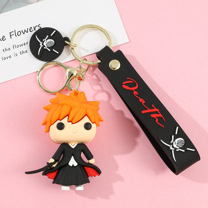 Anime Bleach Silicone Keychain