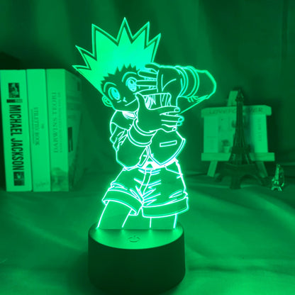 Acrylic 3d Lamp Anime for Bedroom Decor