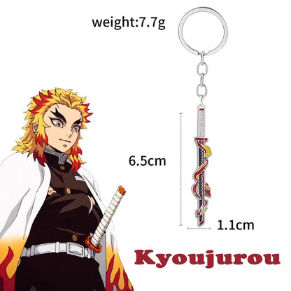 Anime Demon Slayer Metal Pendant