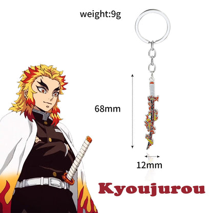 Anime Demon Slayer Metal Pendant