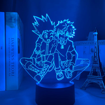 Acrylic 3d Lamp Anime for Bedroom Decor