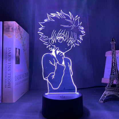 Acrylic 3d Lamp Anime for Bedroom Decor