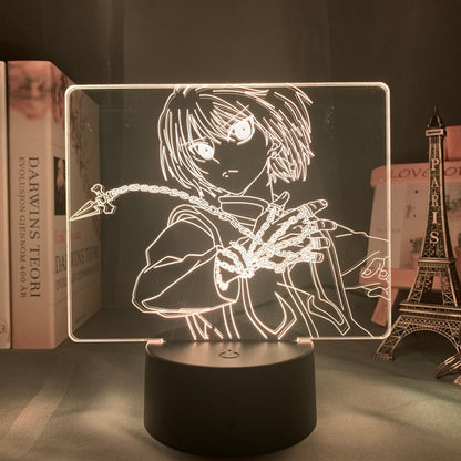 Acrylic 3d Lamp Anime for Bedroom Decor