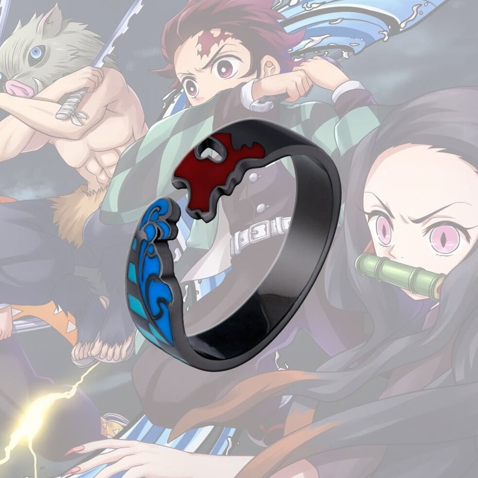 Anime Demon Adjustable Finger Rings