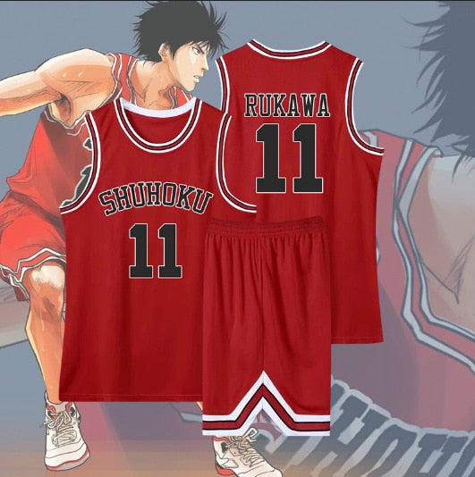 Anime School Basketball Team Cosplay Costume