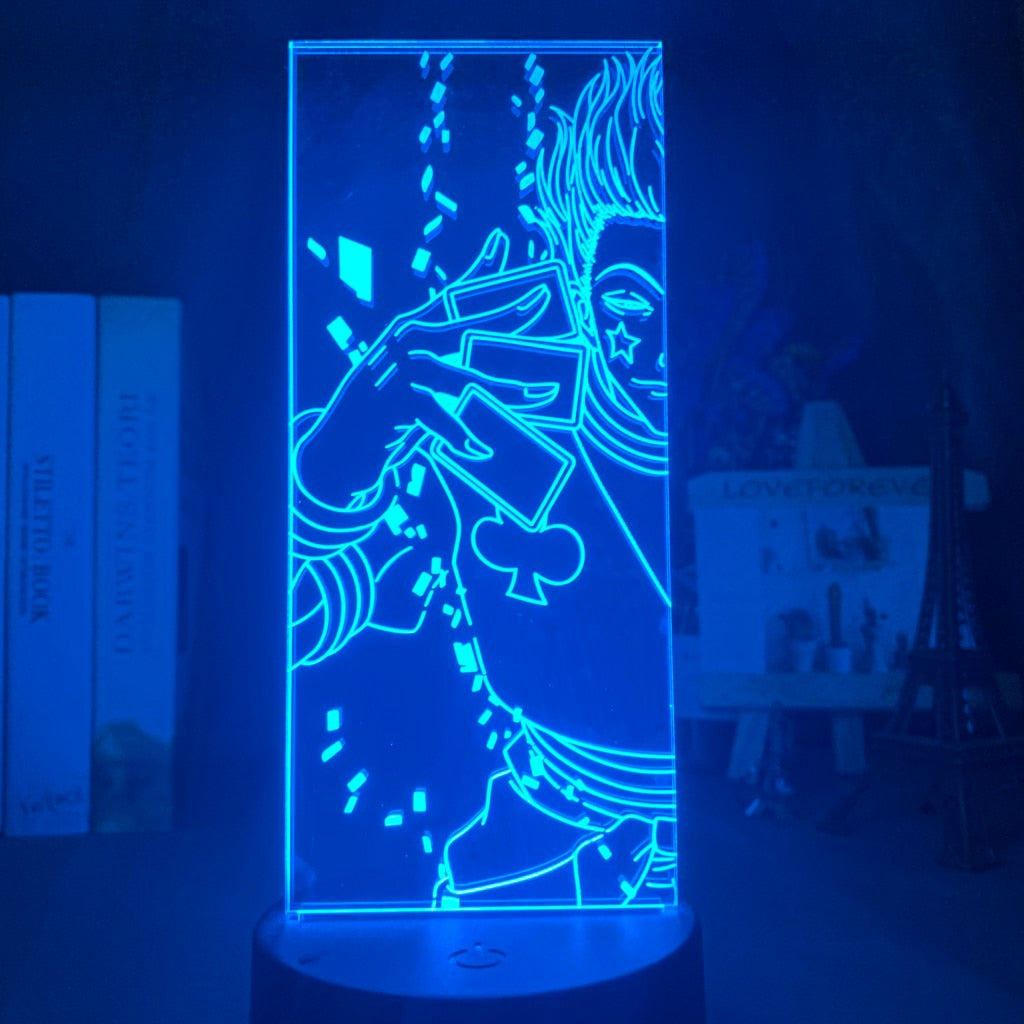 Acrylic 3d Lamp Anime for Bedroom Decor