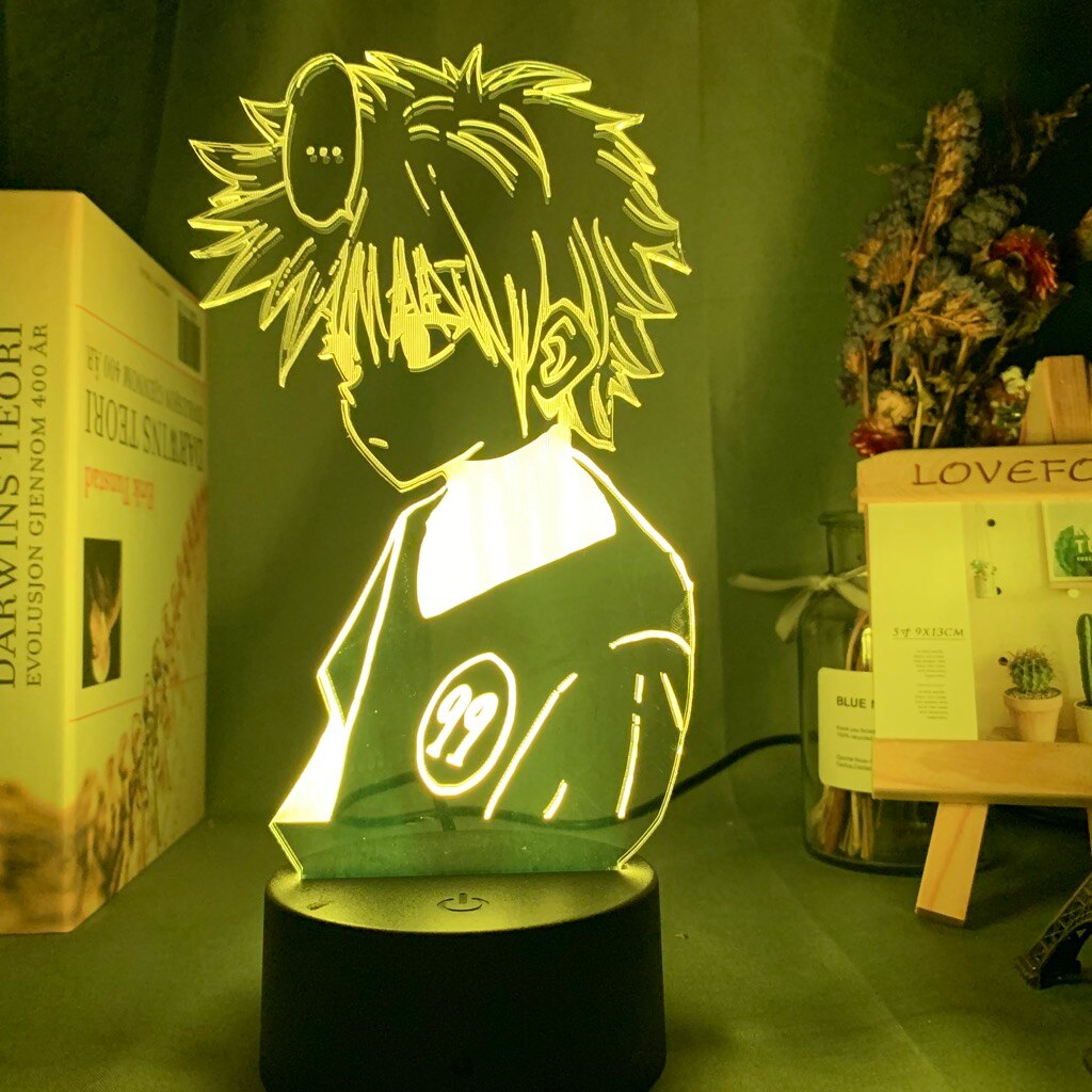 Acrylic 3d Lamp Anime for Bedroom Decor