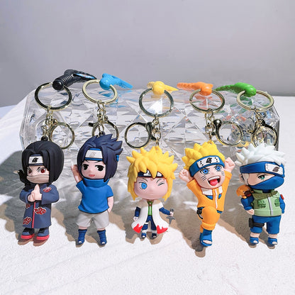 Anime Naruto 3D Silicone Keychain