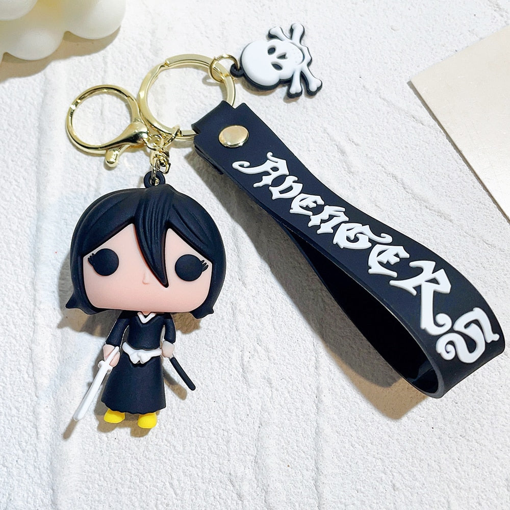 Anime Bleach Silicone Keychain