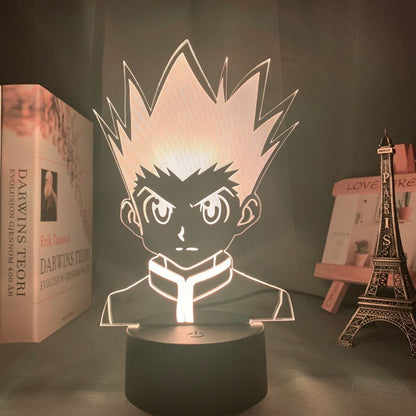 Acrylic 3d Lamp Anime for Bedroom Decor