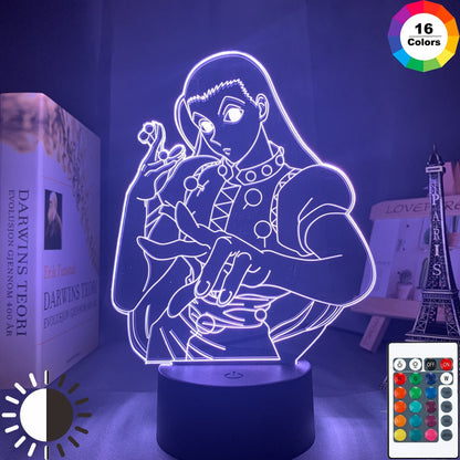 Acrylic 3d Lamp Anime for Bedroom Decor