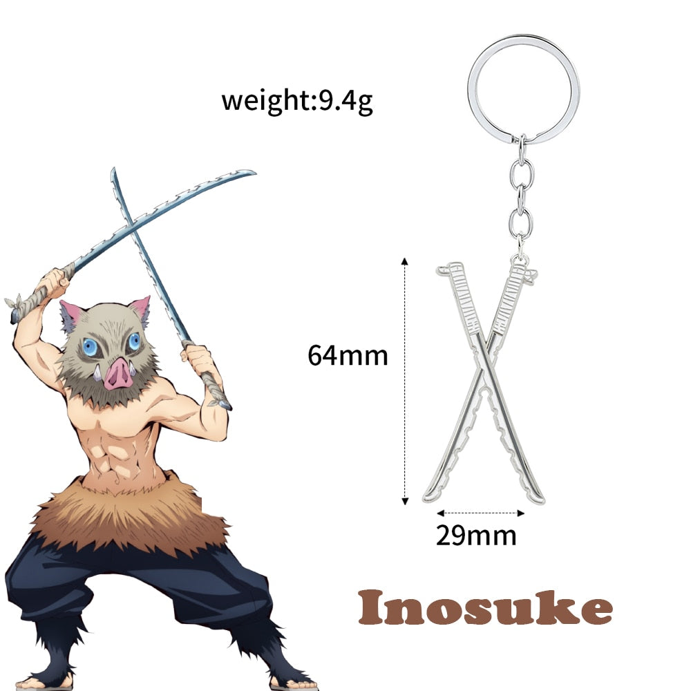 Anime Demon Slayer Metal Pendant