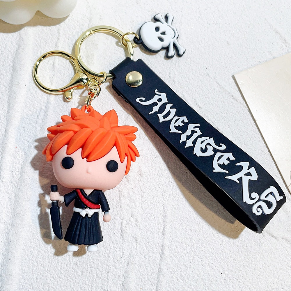 Anime Bleach Silicone Keychain