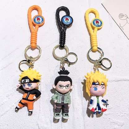 Anime Naruto 3D Silicone Keychain