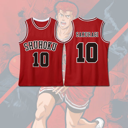 Anime School Basketball Team Cosplay Costume