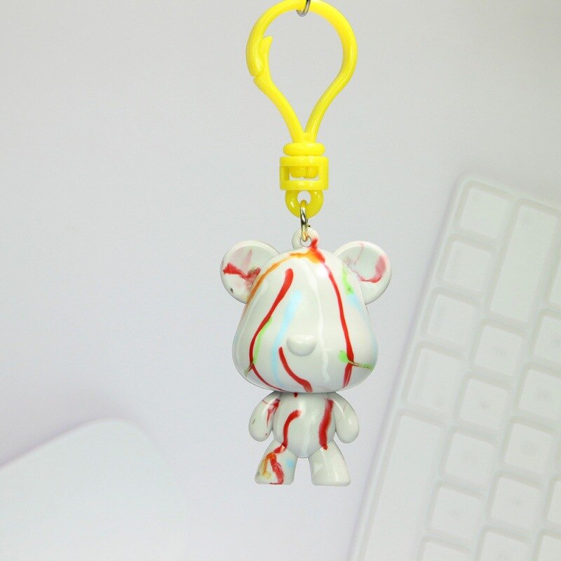 Cute Cartoon Fashion Bear Charms Anime Pendant Keyholder