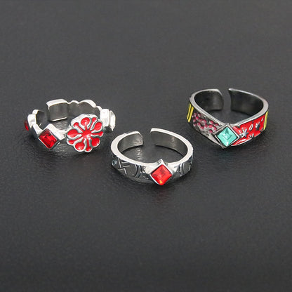 Anime Demon Adjustable Finger Rings