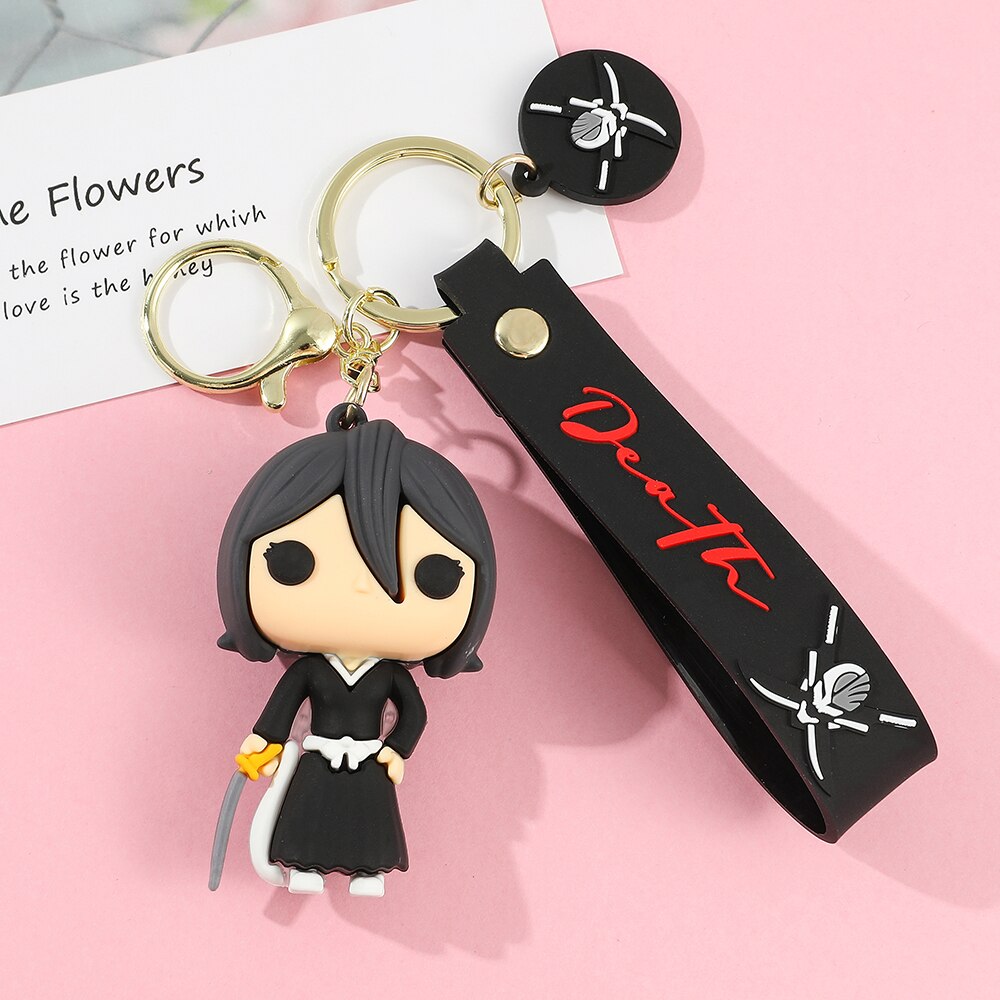 Anime Bleach Silicone Keychain