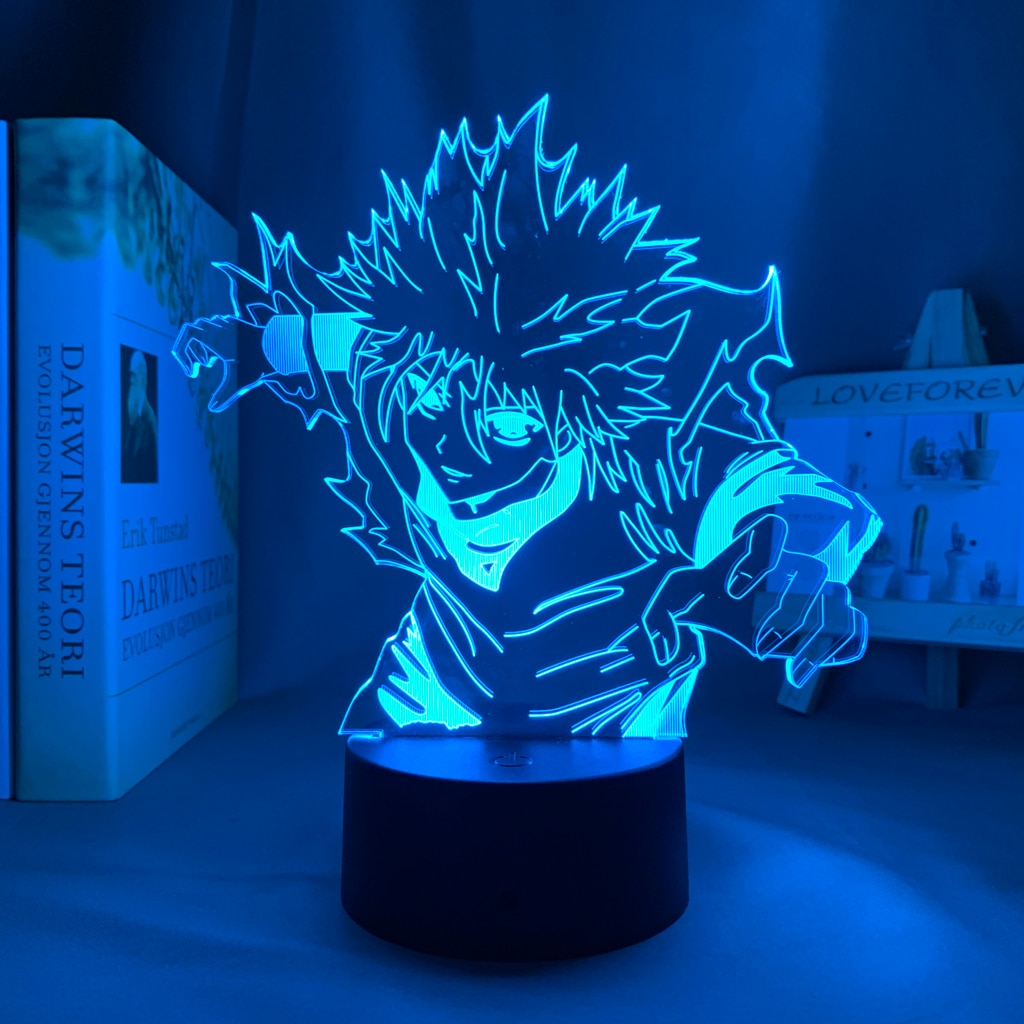 Acrylic 3d Lamp Anime for Bedroom Decor