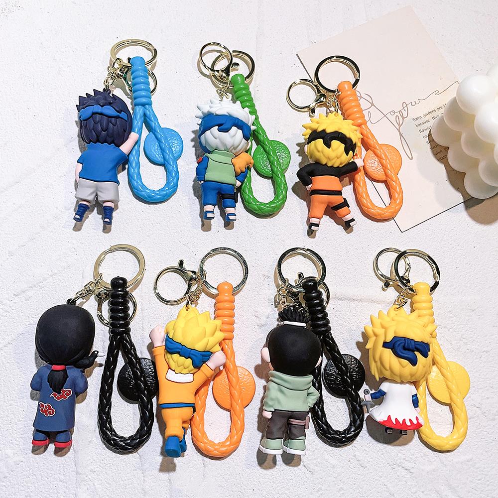 Anime Naruto 3D Silicone Keychain – Anime Stoponline