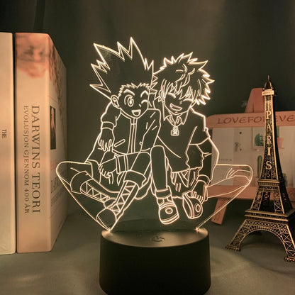 Acrylic 3d Lamp Anime for Bedroom Decor