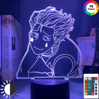 Acrylic 3d Lamp Anime for Bedroom Decor