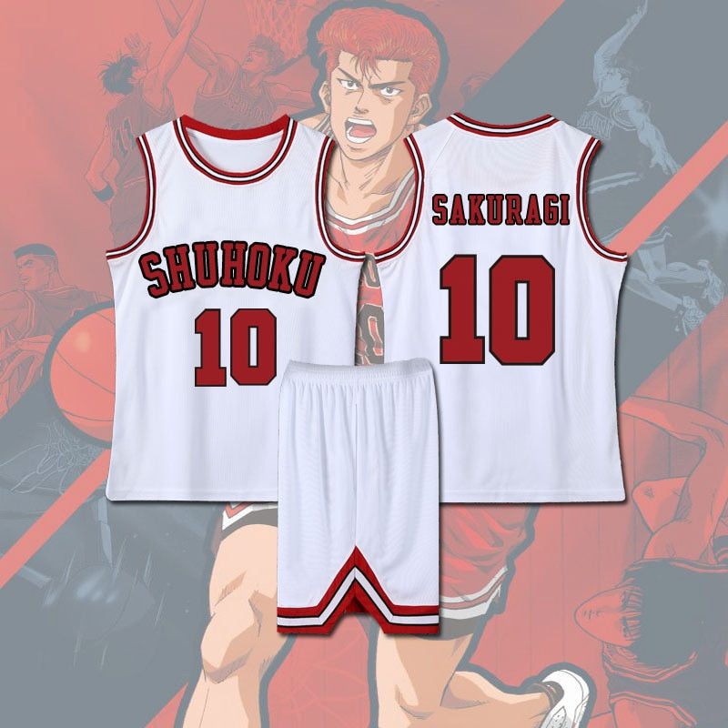 Anime School Basketball Team Cosplay Costume