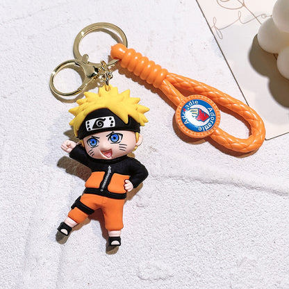 Anime Naruto 3D Silicone Keychain