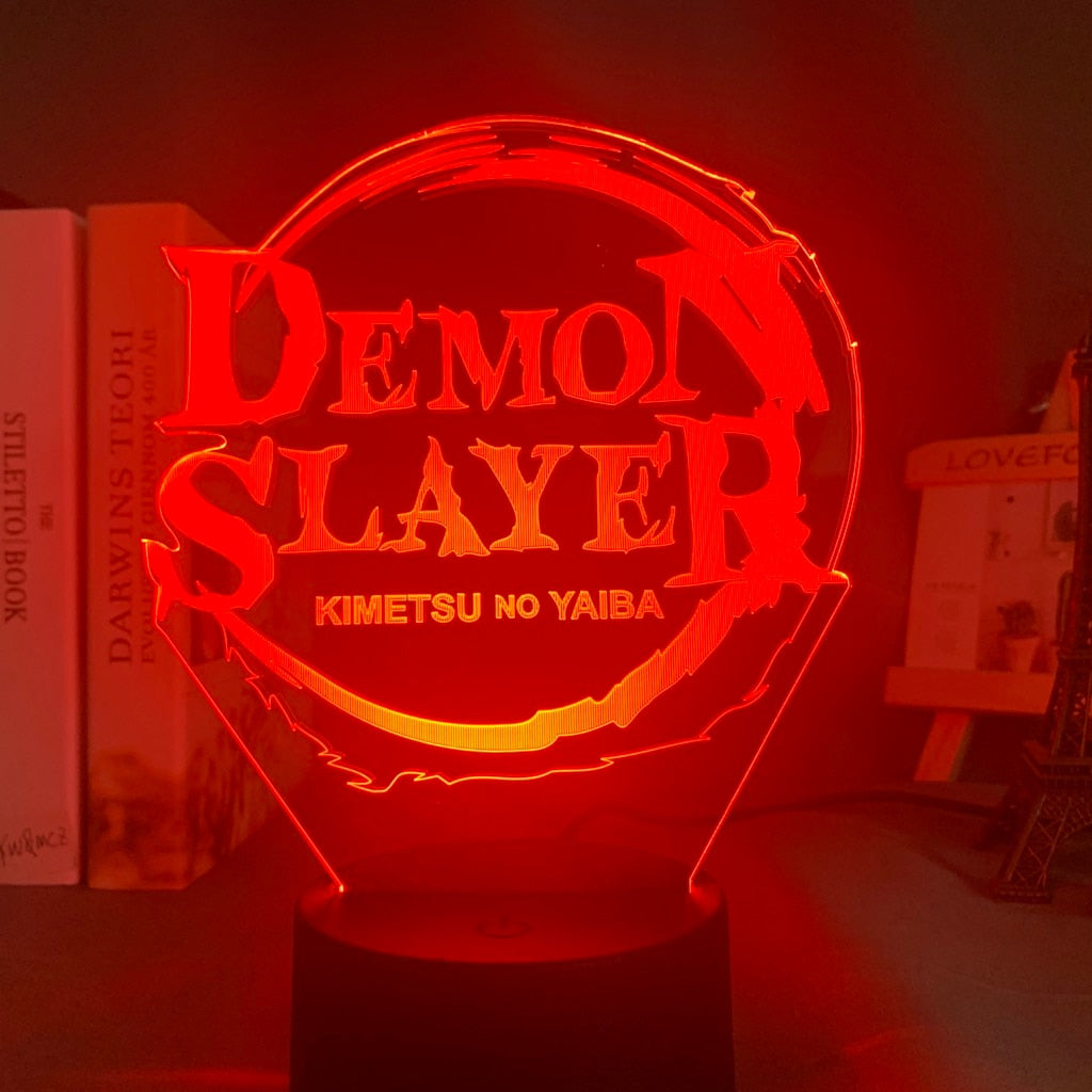 Anime Led Light Demon Slayer Room Decor