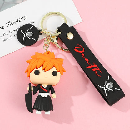 Anime Bleach Silicone Keychain