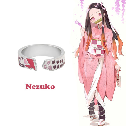 Anime Demon Adjustable Finger Rings