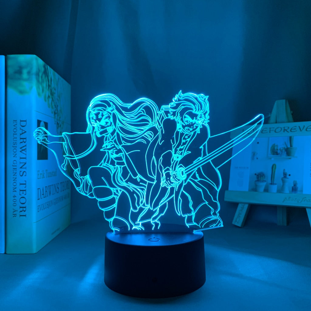 Anime Led Light Demon Slayer Room Decor