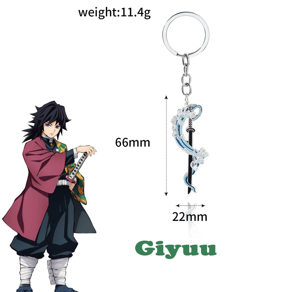 Anime Demon Slayer Metal Pendant