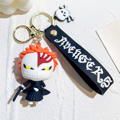 Anime Bleach Silicone Keychain