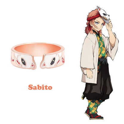 Anime Demon Adjustable Finger Rings