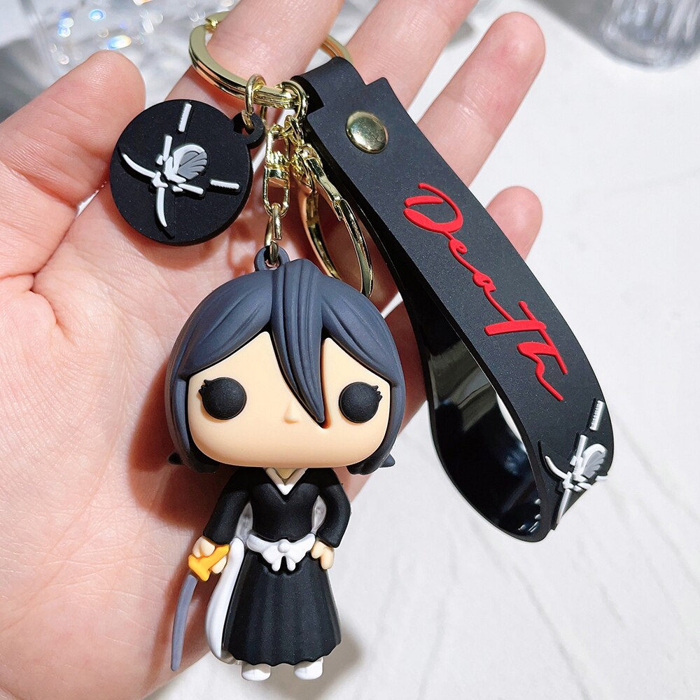 Anime Bleach Silicone Keychain