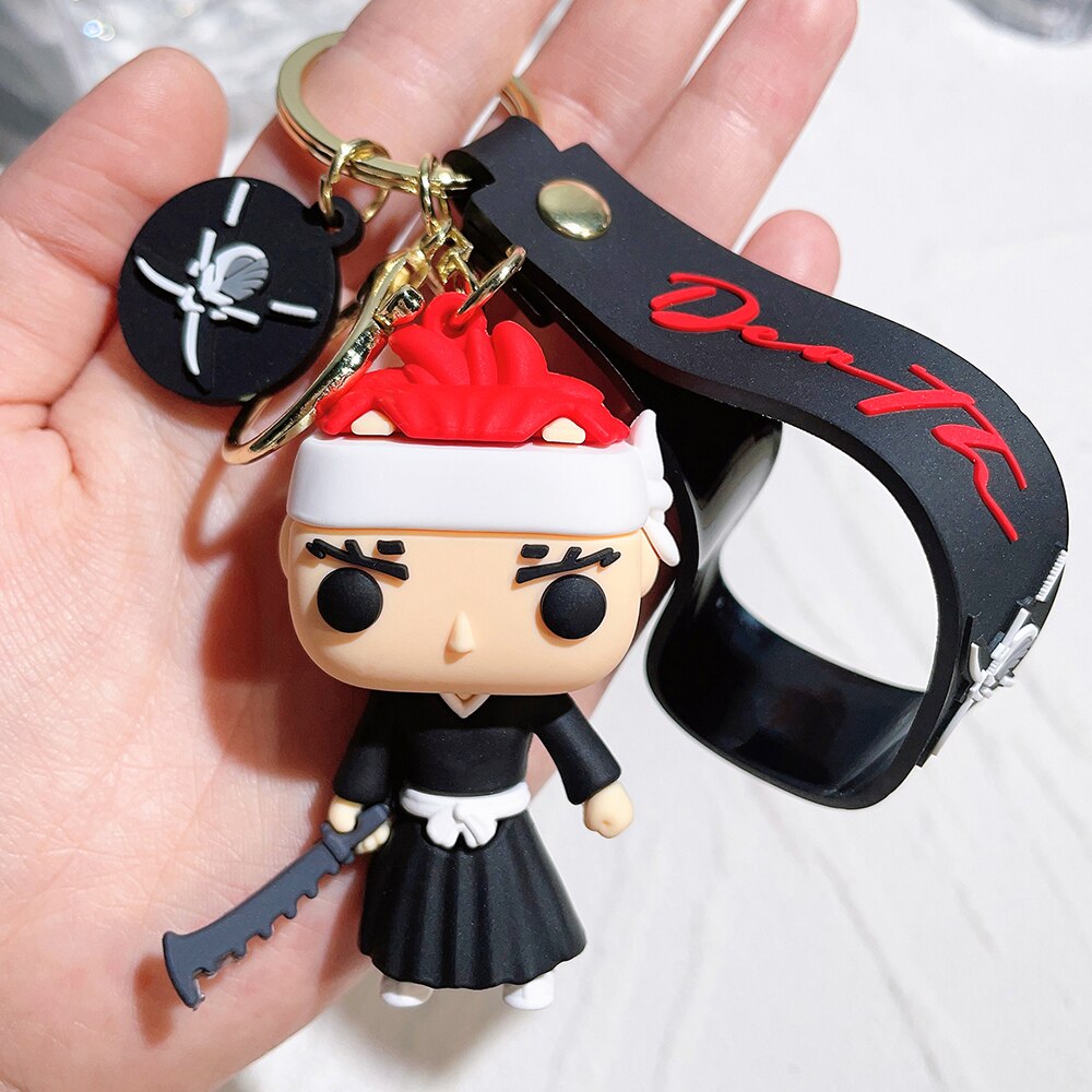 Anime Bleach Silicone Keychain