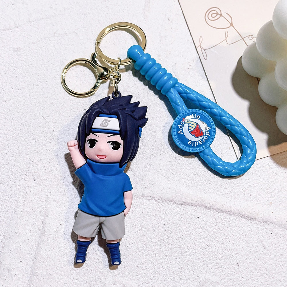 Anime Naruto 3D Silicone Keychain