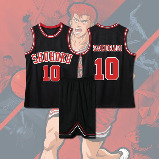 Anime School Basketball Team Cosplay Costume